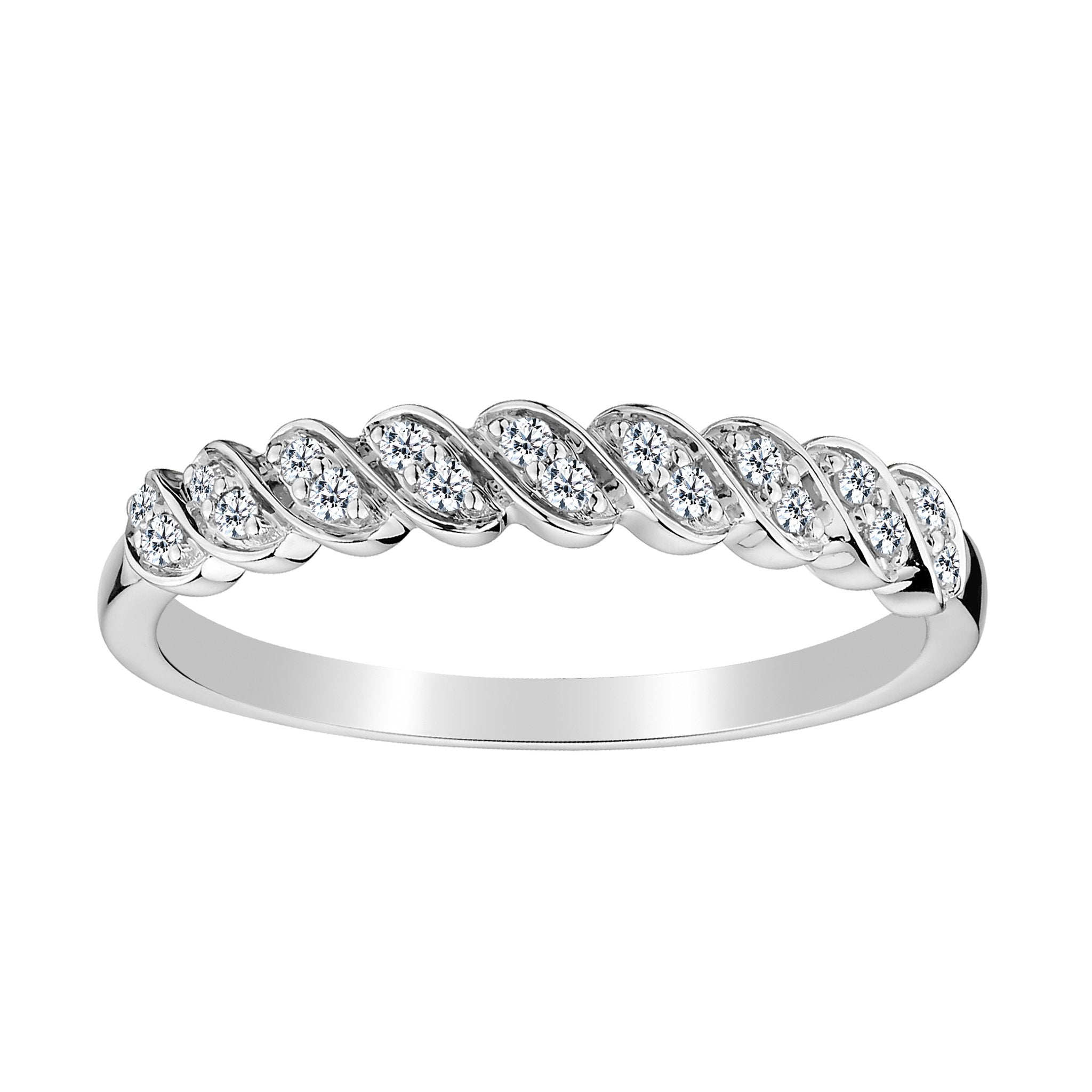.15 CARAT DIAMOND BAND RING, 10kt WHITE GOLD…...................NOW - Griffin Jewellery Designs