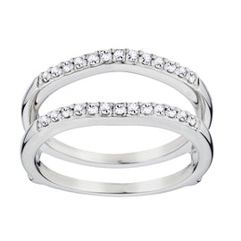 .25 CARAT DIAMOND JACKET WEDDING RING BAND, 14kt WHITE GOLD....................NOW - Griffin Jewellery Designs