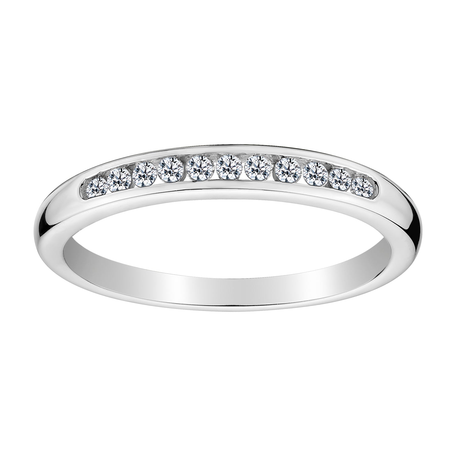 .15 CARAT DIAMOND BAND RING, 10kt WHITE GOLD….......................NOW - Griffin Jewellery Designs