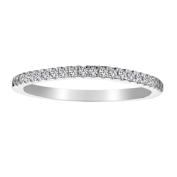 .16 Carat of Diamonds Ring Band, 10kt White Gold.....................NOW