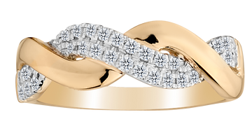 .20 Carat of Diamonds "Loves Weave" Ring, 10kt Yellow Gold.......................NOW - Griffin Jewellery Designs
