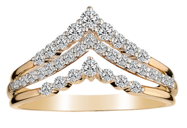 .50 Carat of Diamonds "Venus" Ring, 14kt Yellow Gold.......................NOW