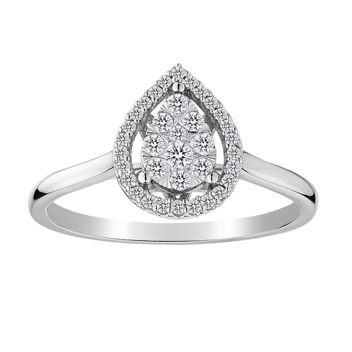 .25 Carat Pear Shape Diamond Ring, 10kt White Gold.......................NOW