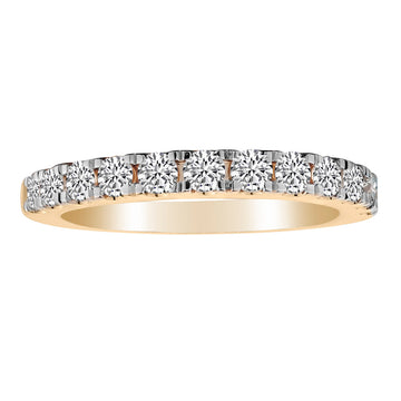.75 Carat of Diamonds Luxury Band Ring, 14kt Yellow Gold......................NOW