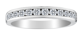 .50 Carat of Diamonds Band, 14kt White Gold.....................NOW
