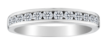 .50 Carat of Diamonds Band, 14kt White Gold.....................NOW