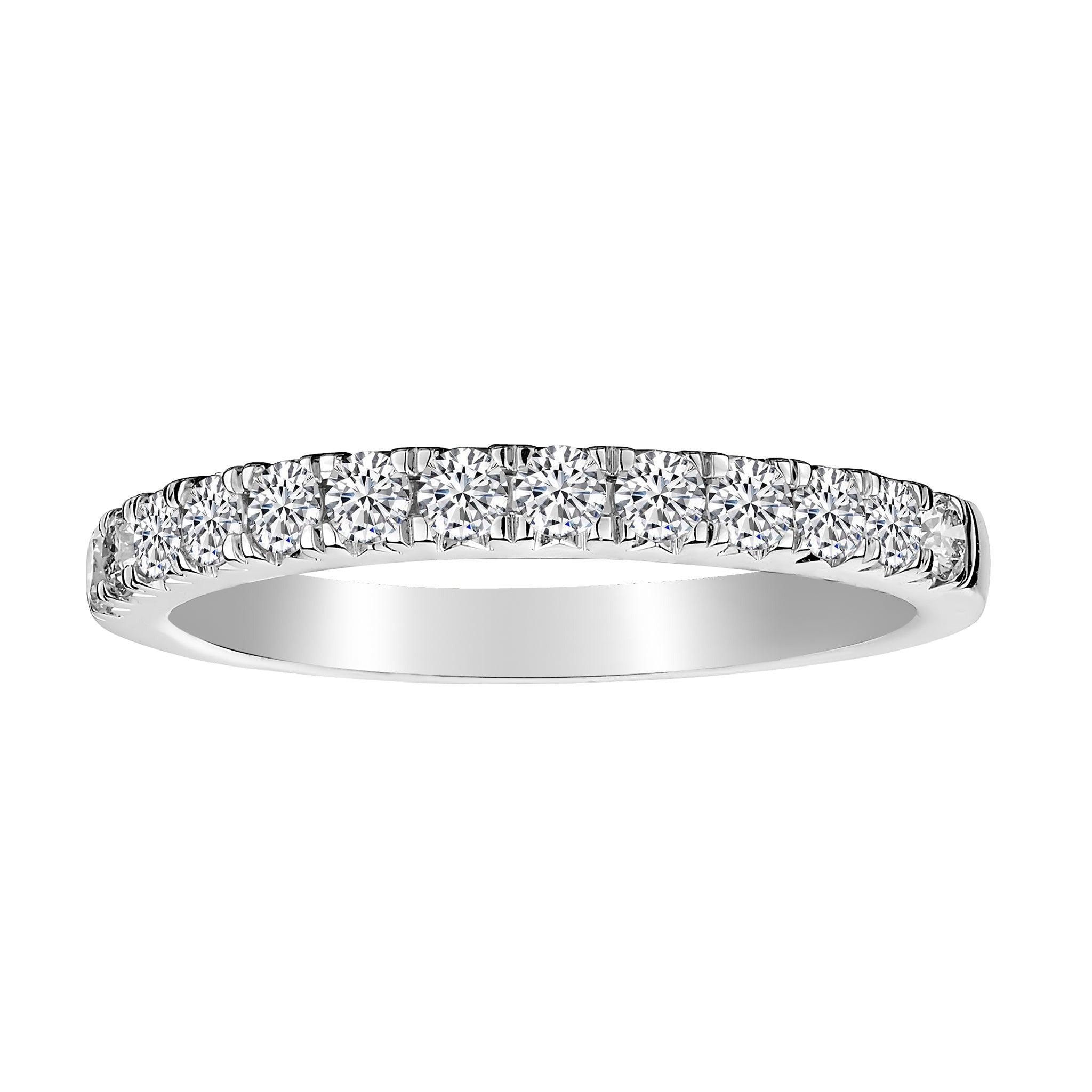 .50 Carat Lab Grown Diamond Band Ring, 10kt White Gold.......................NOW
