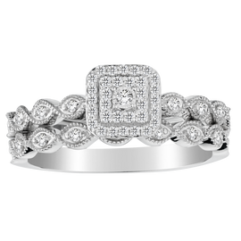 .26 carat of Diamonds Ring Set,  10kt White Gold. Griffin Jewellery Designs