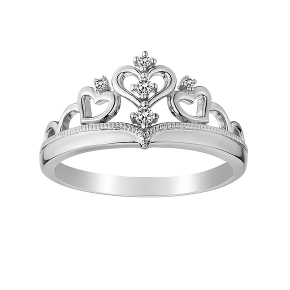 Created White Sapphire Ring,  Sterling Silver. Gemstone Rings. Griffin Jewellery Designs